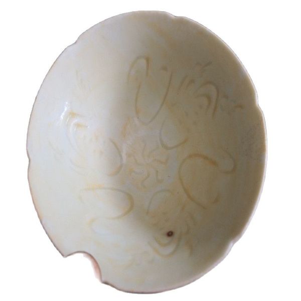 

chinese old porcelain green glaze bowl, Silver