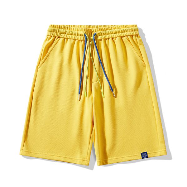 Man Short Mens Designer T shorts T para Mans Summer Fashion Streetwears Roupas 85% Hight Quality Cutton Calça simples azul sólido Branco grande S M xl 2xl 3xl 4xl