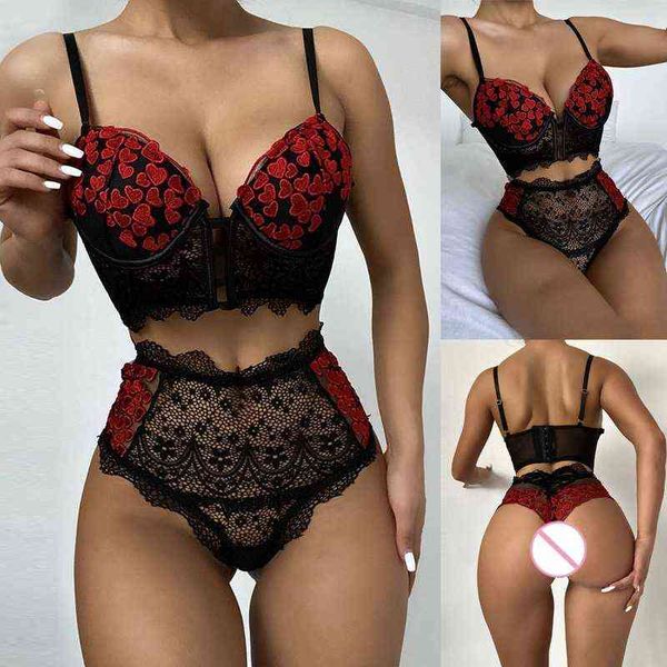 Bordas sexy String conjunto para mulheres tamanho grande 85d-115d xícara cheia de roupa íntima femme lingerie sexi verão l220727