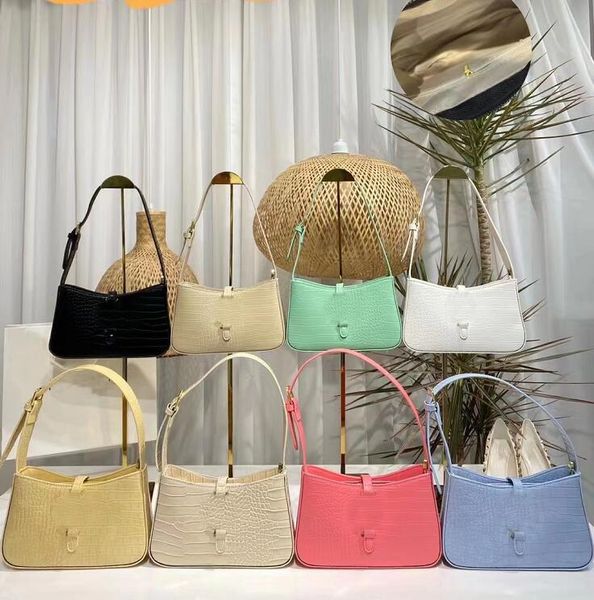

designer hobo shoulder bag for women alligator print messenger presbyopic lady tote chains letter handbags purse bags vintage handbag