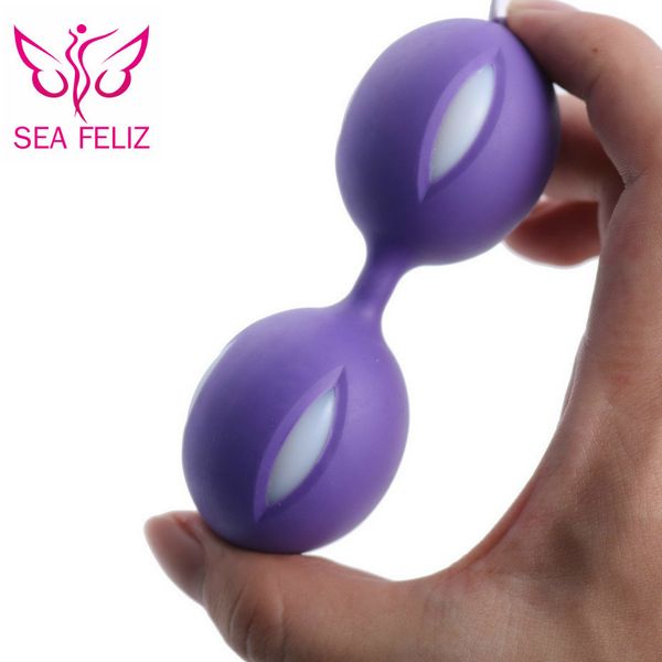 Sexy Toys Женский умный дуотоне бен ва бал вибрирующий для женщин Kegel Vaginal Waginal Tearn Train Trains Training Toy Toy