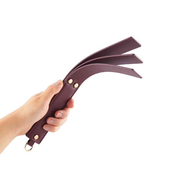 

sm pu leather slave spanking paddle pat beat flogger fetish whip toy