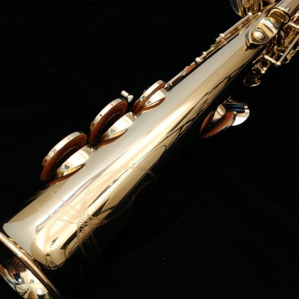 

soprano saxophone s901 bb with treble f# key paint baking one-piece sax