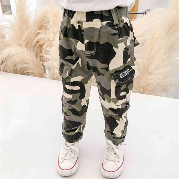 

toddler girl pants camouflage print pants girls letter pants for children casual style kids clothing 210412, Blue