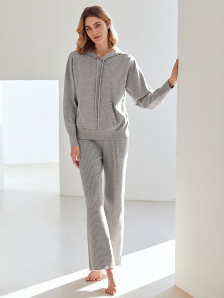 

motf premium drop shoulder drawstring sweater j7i3#, White;black