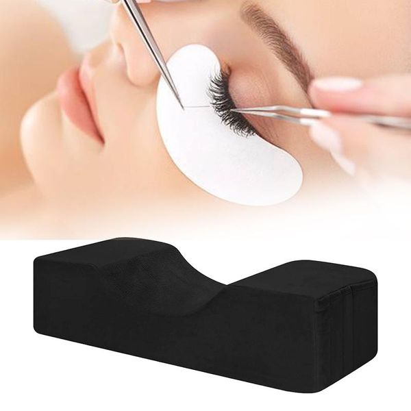 Almofada/Almofada Decorativa Extensão de Eyelash Extensão Ergonômica Cubro de Memória da Memória do Cosco de Memória Pescoço Protegendo a almofada para o salão de beleza Makeupcu