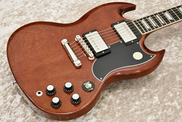 

sg standard '61 - cherry- 48 #gg29f electric guitar