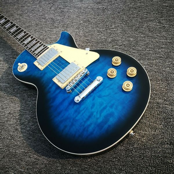 

diy black circle edge standard 6 string electric guitar