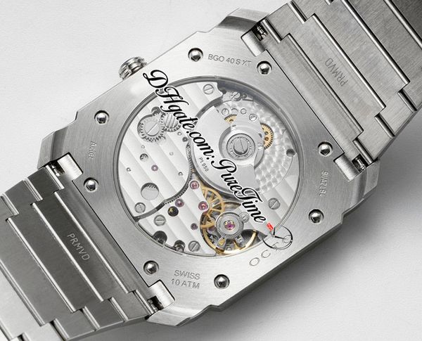 BVF 103011 Octo Finissimo extra sottile BLV138 orologio automatico da uomo 40 mm quadrante argento bracciale in acciaio inossidabile satinato lucido Super Ed283P