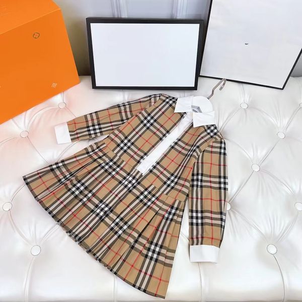 

flower autumn kid girl dresses fashion baby girls korea style boutique clothes send with box, Red;yellow