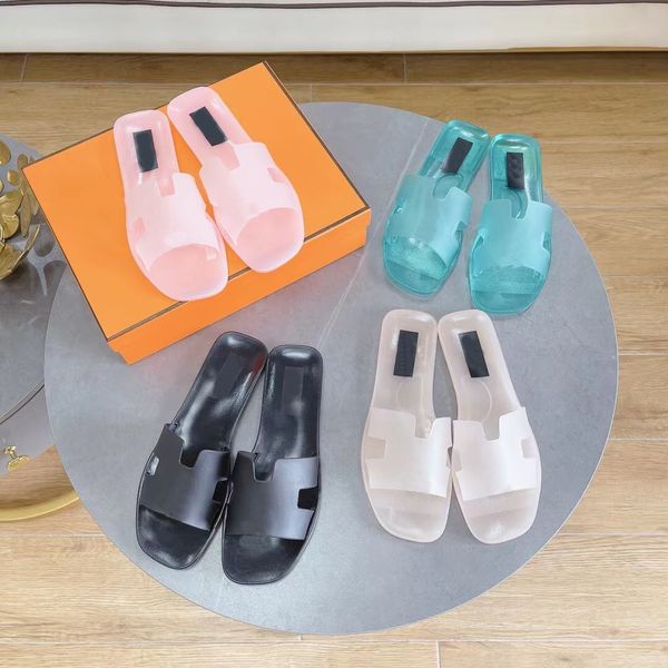 

new women slippers designer sandals summer flat flip flop crocodile skin oran slides ladies beach sandal luxury party wedding slipper with b, Black