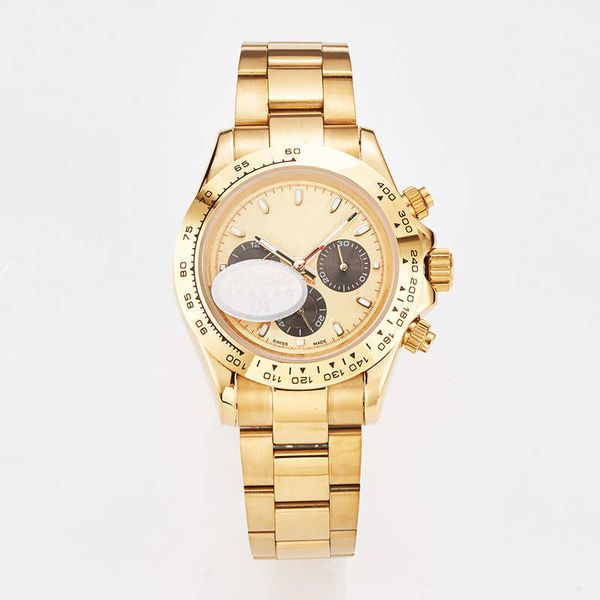 

watch u1 mens automatic mechanical ceramic watch 41mm full stainless steel sliding buckle swim watches sapphire ultra luminous, Slivery;brown