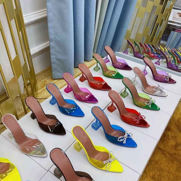 

new bowknot heels sandals dance senior slippers brand summer shoes designer slides sandals famous designers women silk diamond luxury sandal, Black