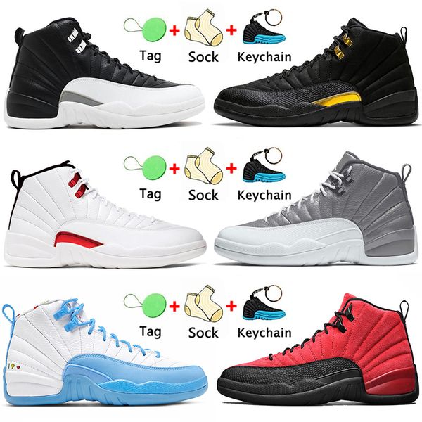 

2022 with socks mens women jorda basketball shoes jumpman 12 low easter stealth jorden12s reverse flu game twist utility royalty playoffs tr