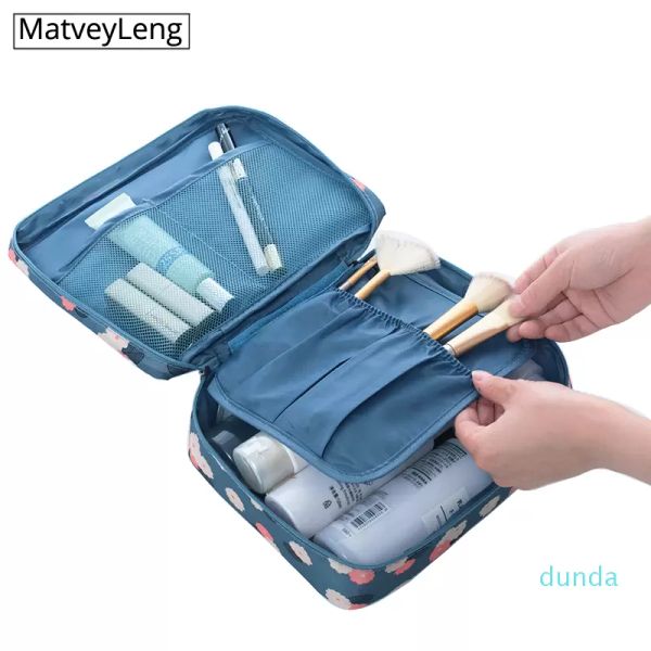 

designer-cosmetic bag portable multi-function cosmetics storage bag travel toiletries waterproof makeup organizer package