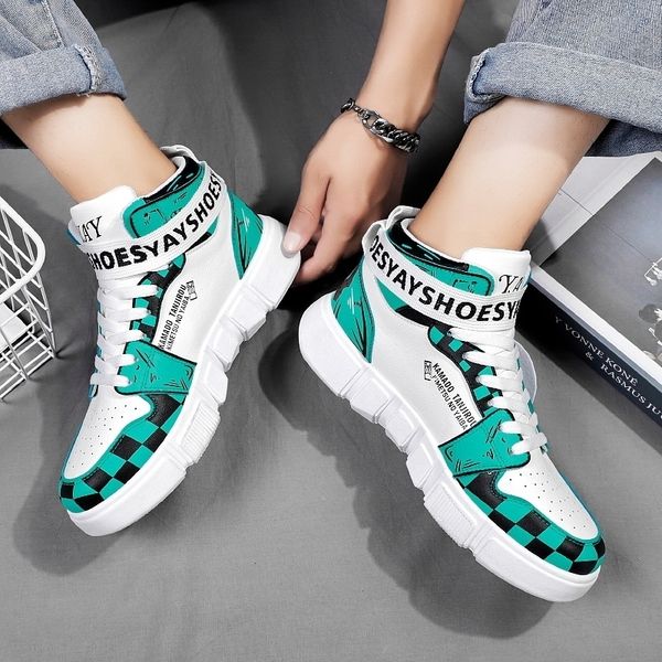 

1920 anime shoes sneakers women and men vip for drop 220812, Black;brown