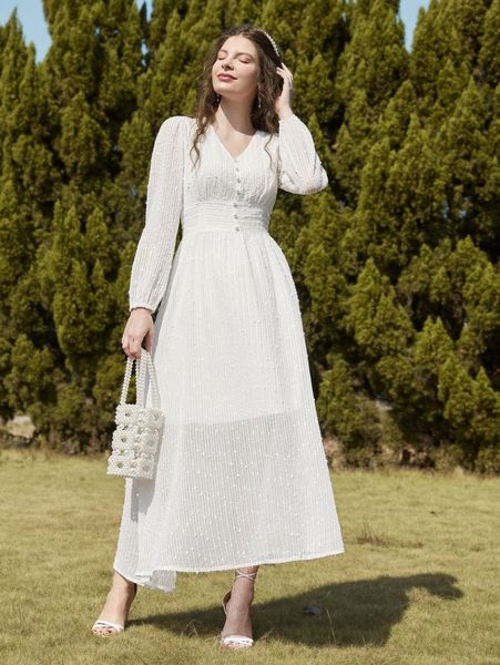 

pearls beaded solid dress w8ar#, Black;gray