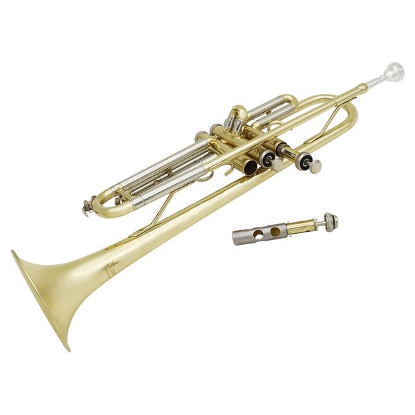 

2022bb trumpet gold silver plated musical instrument