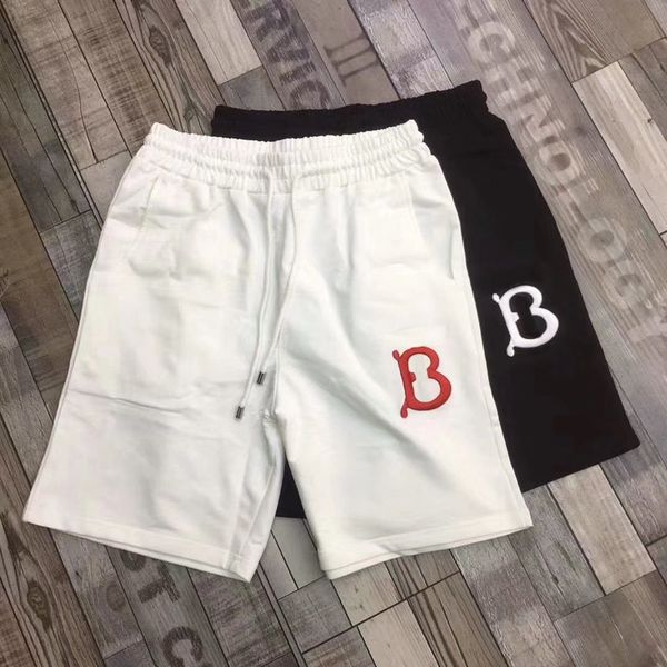 

men women summer shorts pants letter fashion black and white letter printed relaxed homme luxury sweatpants, White;black