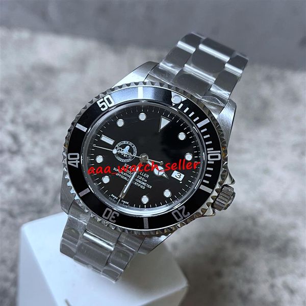 

bp factory master vintage luxury mens watches 40mm sd 16600 116600 polipetto dial ocs polizia di stato sommozzatori 3135 autom327e, Slivery;brown