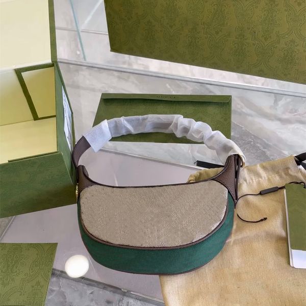

female bag underarm presbyopic crescent package genuine leather handbags handbag shoulder bags ophidia series designer luxury