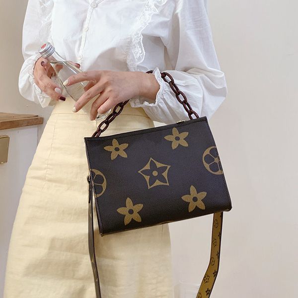 

fashion ladies bag women's new 2022 color vintage chain versatile one shoulder personalized messenger handbag designer bags for women h