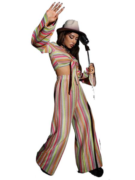 

high waist wide leg pants r3ad#, Black;white