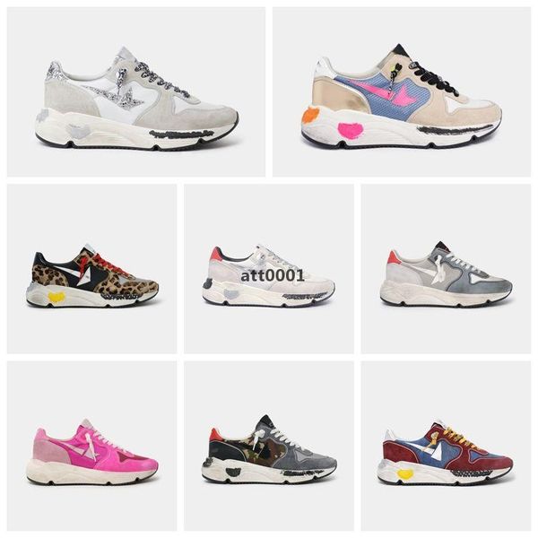 

selling white pink colour sneakers super star sequin classic do-old dirty shoe designer man wom sneaker''golden''gooses&, Black