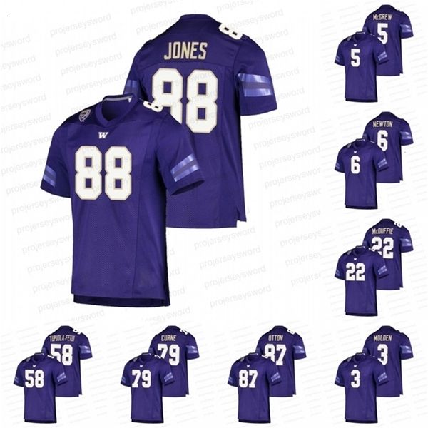 UF Ceomit Washington Huskies Premier College Futbol Jersey Ty Jones Cade Otton Victor Curne Zion Tupuola-Fetui Edefuan Ulofoshio Kamari Pleasant