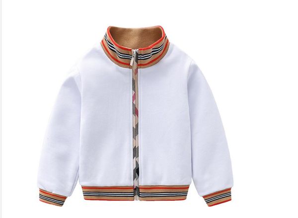 

new cute baby boys and girls plaid sweater pullover spring and autumn children's long sleeved sweater children's cotton sweater, Blue