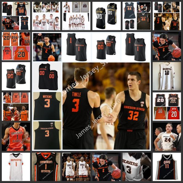 

20 gary payton osu jerseys custom oregon state beavers college basketball jersey 14 dyshawn hobson 2 jarod lucas 5 xzavier malone-key 44 ahm, Black