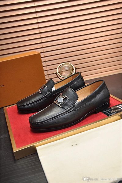 A3 Luxury Men Sapatos casuais Sapatos elegantes de negócios de negócios Sapatos de noiva preto marrom Monk Strap Shoe no sapato para homens tamanho 6.5-11