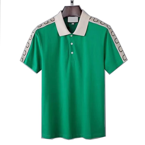 

2022ss fashion polos t-shirt men casual t shirt embroidered medusa cotton polo shirt high street collar polos shirts, White;black