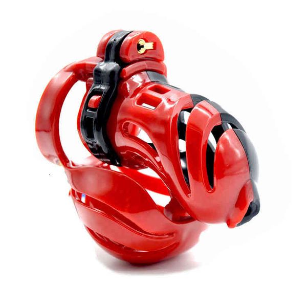

self 3d design male electric shock chastity device breathable cage cb6000 lock a390
