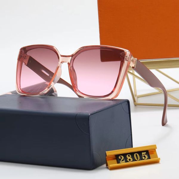 

summer men's and women's sunglasses with metal logo fashion women's brand full frame uv400 lenses large square luxury packagi, White;black