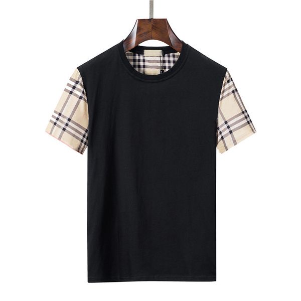 

men's t-shirts fashion designer summer short sleeve size m-6xl, White;black
