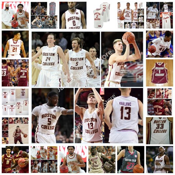 

custom stitched boston college eagles basketball jersey 0 reggie jackson 2 troy bell 3 dana barros 15 bill curley 23 michael adams john silk, Black