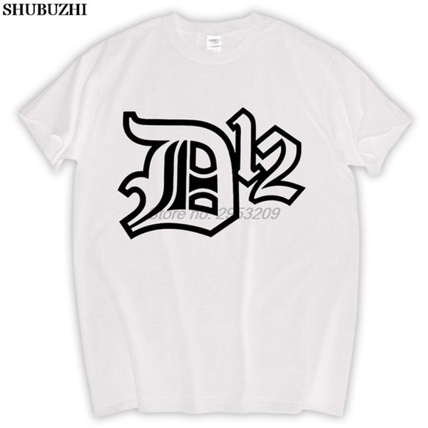 

d12 the streets hip hop men and pure cotton round collar with short sleeves tshirt sbz5276 220608, White;black