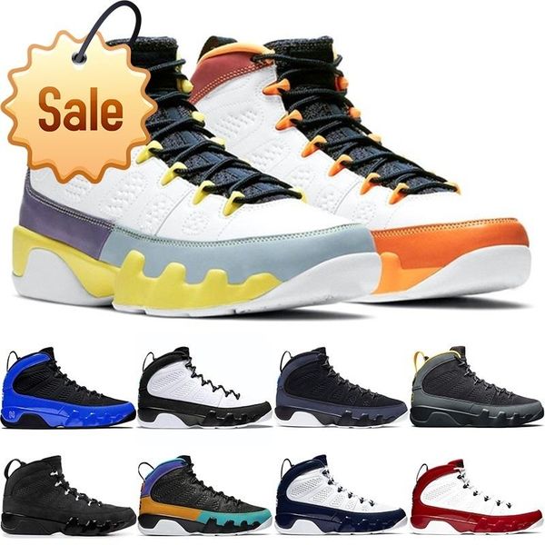 

basketball shoes 9s change the world 9 university gold gym red racer blue regon ducks mens trainers sports sneaker size 40 -47, Black