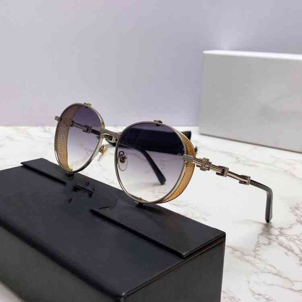 

sunglasses wind net red same fashion sunglasses personality round men, White;black