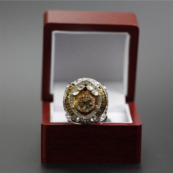 

2021 whole ohio state 2020-2021 buckeye big ten championship ring with wooden display box souvenir fan men gift drop 270b, Golden;silver