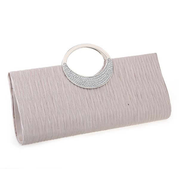 

luxury evening clutch bags fashion satin pleated women evening bag wedding party handbag clutches bolsos mujer 220525