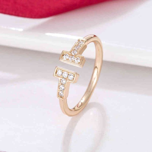 

chsz european and american fashion brand t family new ring valley ailing, Silver