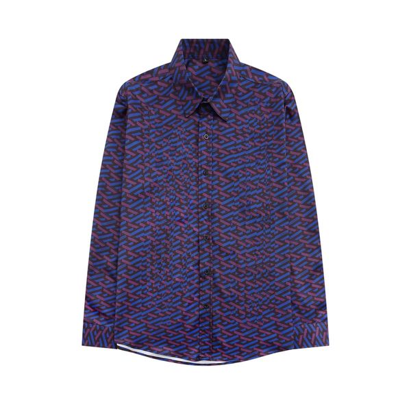 

men's button lapel shirts luxury rhinestone office business long-sleeved overalls brand design fashionshirts, White;black