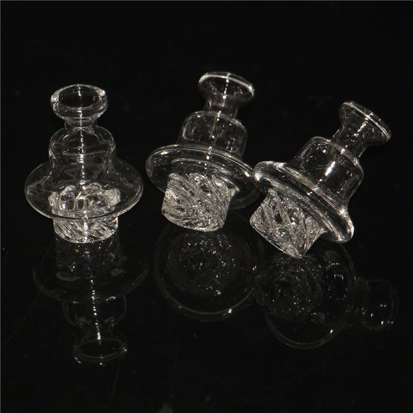 Fumar UFO Vidro Cabs Caps Dome Para Bondos De Vidro Tubos De Água, Dab Rigs De Petróleo, Thermal P Quartz Banger Nails