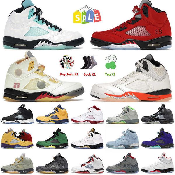 

basketball shoes for mens women jumpman 5 5s v raging bull sail island green camo racer blue oreo what the metallic gold sneakers trainers