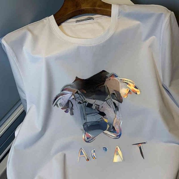 

summer short designer sleeve t-shirt men's medusa diamond fashion brand light luxury quality european, White;black