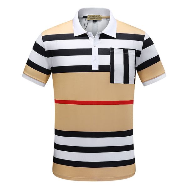 

2022 mens stylist polo shirts luxury italy men clothes short sleeve fashion casual men's summer t shirt many colors are available size, White;black
