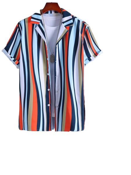 

men random color block shirt & shorts without tee z6es#, Gray