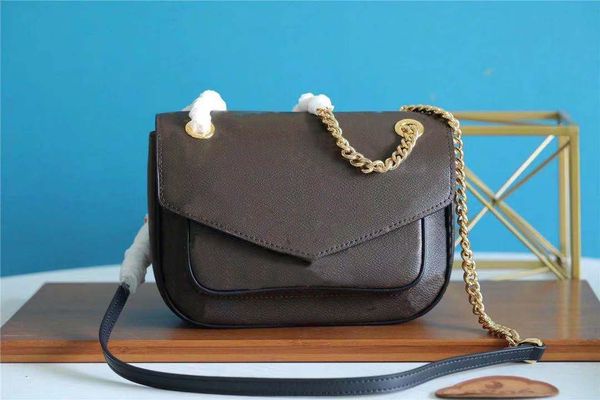 

designer m45592 neo monceau bag fashion girls lady chain messenger school bag satchel shape origianl shoulder bag women dhl shipping, Brown;gray
